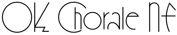 OK Chorale NF Font