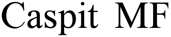 Caspit MF Font