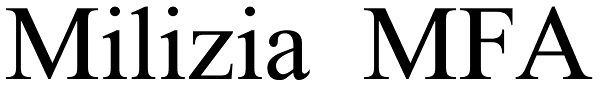 Milizia MFA Font