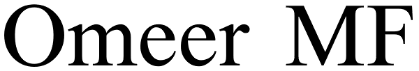 Omeer MF Font