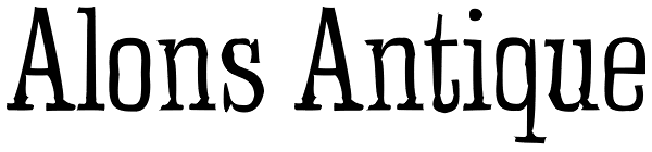 Alons Antique Font