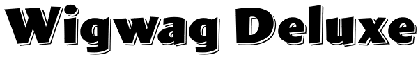 Wigwag Deluxe Font