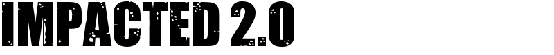 Impacted 2.0 Font