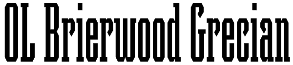 OL Brierwood Grecian Font