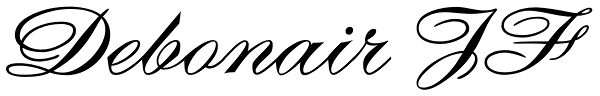 Debonair JF Font