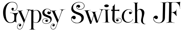 Gypsy Switch JF Font