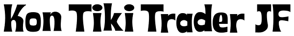 Kon Tiki Trader JF Font