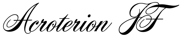 Acroterion JF Font