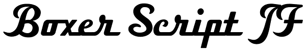 Boxer Script JF Font