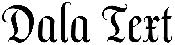 Dala Text Font