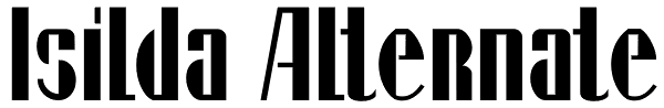 Isilda Alternate Font