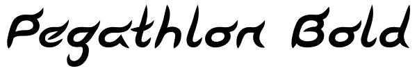 Pegathlon Bold Font