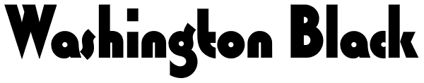 Washington Black Font