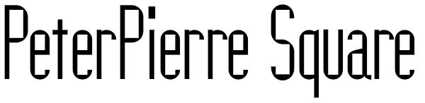 PeterPierre Square Font