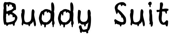 Buddy Suit Font