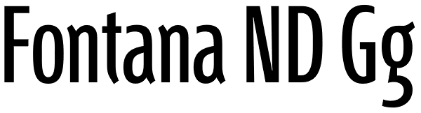 Fontana ND Gg Font