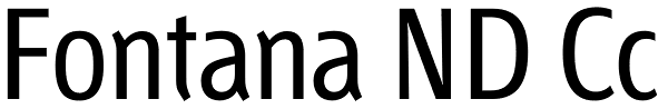 Fontana ND Cc Font