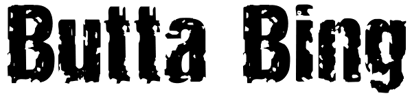 Butta Bing Font