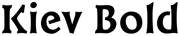 Kiev Bold Font