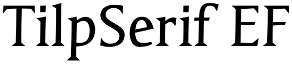 TilpSerif EF Font