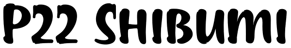 P22 Shibumi Font