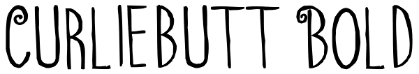Curliebutt Bold Font