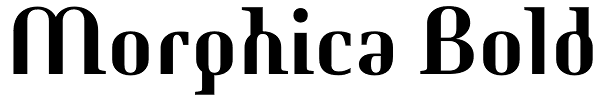 Morphica Bold Font