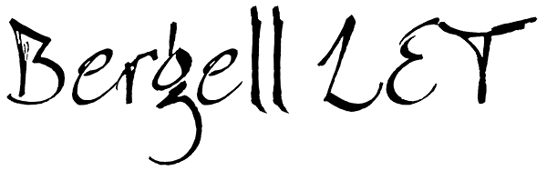 Bergell LET Font