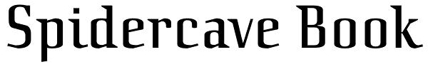 Spidercave Book Font