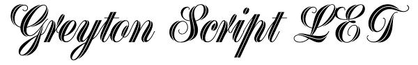 Greyton Script LET Font