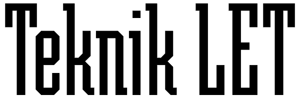 Teknik LET Font