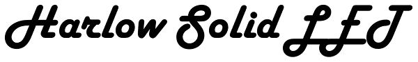 Harlow Solid LET Font