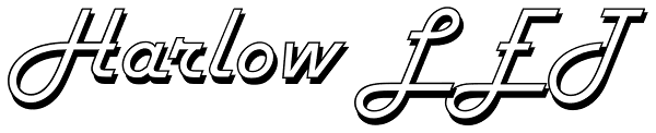 Harlow LET Font