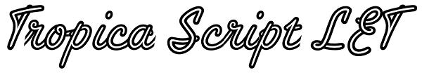 Tropica Script LET Font