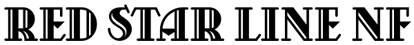 Red Star Line NF Font