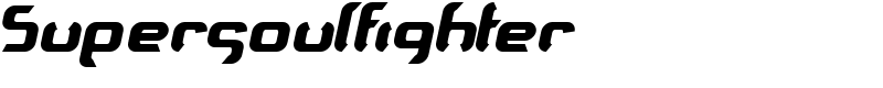 Supersoulfighter Font