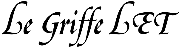 Le Griffe LET Font