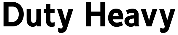 Duty Heavy Font