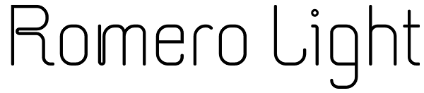 Romero Light Font