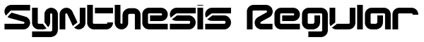 Synthesis Regular Font