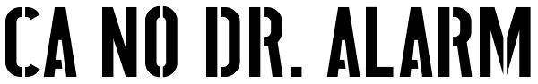 CA No Dr. Alarm Font