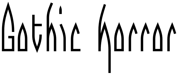 Gothic Horror Font