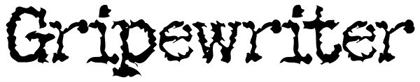 Gripewriter Font