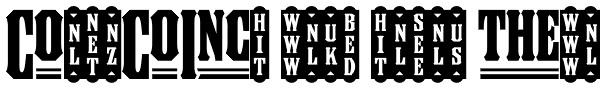 Council Word Logos Two Font