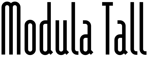 Modula Tall Font