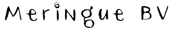 Meringue BV Font