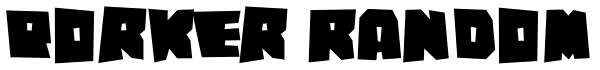 Porker Random Font