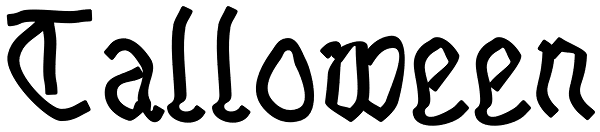 Talloween Font