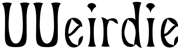 UUeirdie Font