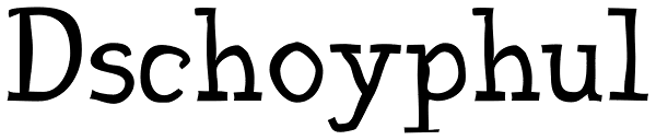 Dschoyphul Font